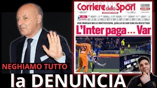 JUVENTUS FURTO a S SIRO altro SCANDALO svelata la TRUFFA del VAR  la DENUNCIA ed il SILENZIO [upl. by Ylatfen]