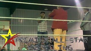 Sean Nelson has trust issues with Donald Jaykes Premier AllStar Wrestling [upl. by Niletak]