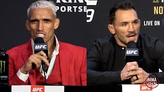 Charles Oliveira vs Michael Chandler Press Conference Highlights UFC 309 [upl. by Ramad]