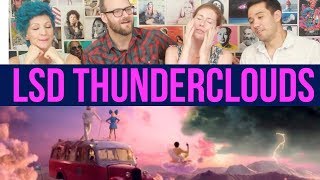 LSD  Thunderclouds  Sia Diplo Labrinth  REACTION [upl. by Nahshu34]