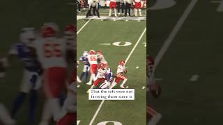 The refs were actually the reason the Chiefs lost shorts nfl chiefs bills [upl. by Narf]