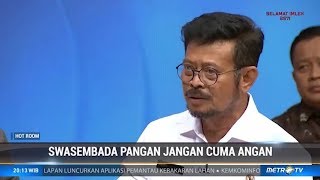 Mentan SYL Pelaku Alih Fungsi Lahan Pertanian Harus Dihukum [upl. by Ellebanna]