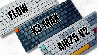 The best lowprofile 75 mechanical keyboards REMATCH [upl. by Neelram]