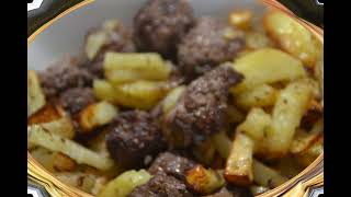 Frites boulettes de boeuf extra crisp cookeo [upl. by Imogen]