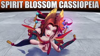 Spirit Blossom Cassiopeia Obsidian Chroma  League Of Legends [upl. by Ralfston]