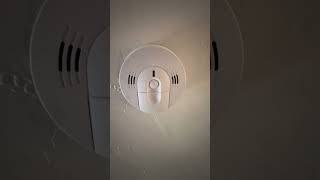 2nd Test of the home smoke detectors  new detector [upl. by Nenerb769]