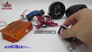 Como instalar y usar Bocinas Bluetooth para tu moto [upl. by Young]