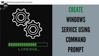 How to Create a Windows Service Using An EXE File [upl. by Ayatnahs]