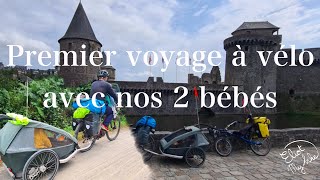 La régalante  voyage à vélo avec bébés [upl. by Hnilym]