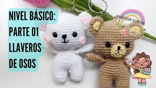 Proyecto Osos de San Valentín Amigurumi  Parte 01 [upl. by Auqenahs887]