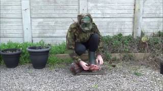 Skinning a Pheasant the quick way [upl. by Liscomb]