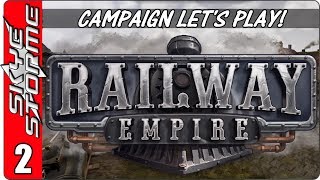 Railway Empire  Quick Guide  2 City Cluster with Pass Through Warehouse [upl. by Neumark]