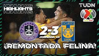 Mazatlán 23 Tigres  HIGHLIGHTS  AP2023J10  Liga Mx  TUDN [upl. by Fennessy]