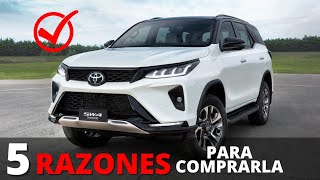 ✅Toyota SW4 5 RAZONES para COMPRARLA I Opinión I Autos Argentina [upl. by France]