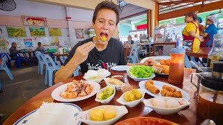 Dim Sum Breakfast of Champions BEST THAI FOOD in Remote Thailand [upl. by Vivle]