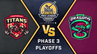 SMITE Pro League Phase 3 Playoffs Semifinals Jade Dragons vs Tartarus Titans [upl. by Forcier]