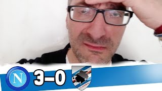 NapoliSampdoria 30 Lultima di Hamsik al San Paolo [upl. by Frayda]