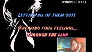 Bleach  Ichirin no Hana English KaraokeInstrumental [upl. by Lucilla773]