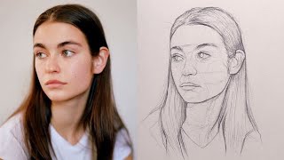 A Better way to Practice Drawing  LOOMIS METHOD [upl. by Amirak]