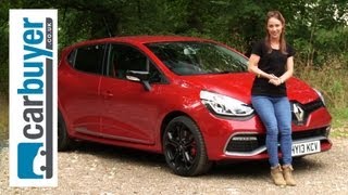 Renault Clio RS 200 hatchback review  CarBuyer [upl. by Elleined]