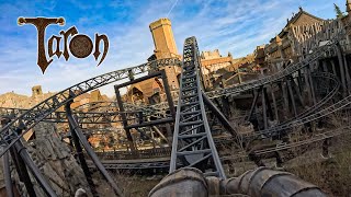 Taron 4K Front Seat POV  Phantasialand [upl. by Enna]