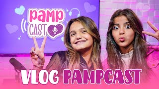 VLOG  Um dia de gravação do Pamp Cast [upl. by Lyndsey]