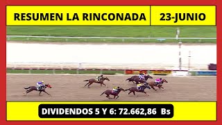 RESUMEN COMPLETO 👉 LA RINCONADA INH hoy Domingo 23 DE JUNIO 2024 [upl. by Body]