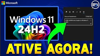 ATIVE AGORA essa Função no Windows 11 24H2  SENSACIONAL [upl. by Shum8]