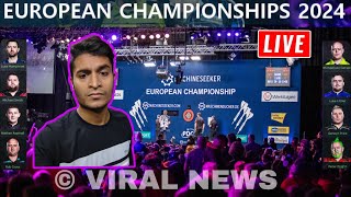 2024 Machineseeker European Darts Championships Live Streaming Score  PDC Darts  Euro Tour 14 Live [upl. by Sudnac]