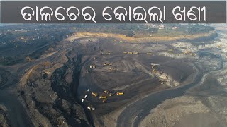 Talcher COAL Mines Odisha  AerialDrone view  Cultural ODISHA [upl. by Forsta]