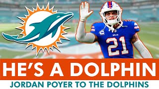 BREAKING Miami Dolphins Signing Jordan Poyer In 2024 NFL Free Agency  Dolphins News amp REACTION [upl. by Oicam]