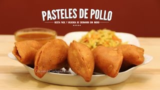 COMO HACER PASTELITOS DE POLLO SALVADOREÑOS [upl. by Jd]