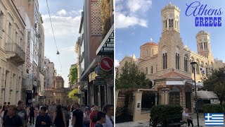 Monastiraki Square Athens Greece [upl. by Yalahs]