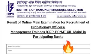 🤗 MY IBPS PO MAINS SCORECARD 202223 🚀 [upl. by Nickolai]