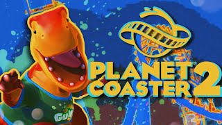 Learning How to Build Rollercoasters and fixing Ancient Rides🎢 TutorialPlanet Coaster 2 2 [upl. by Aisad]