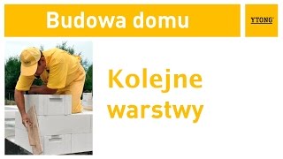 Jak murować kolejne warstwy ściany Instrukcja murowania z bloczków Ytong [upl. by Vashti]