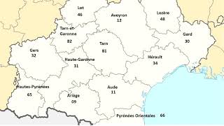 Géographie la région Occitanie [upl. by Ciryl]