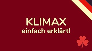 KLIMAX  schnell amp einfach erklärt rhetorische Mittel animiert 🇩🇪 [upl. by Bethina]