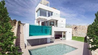 Luxury villa with sea views in Finestrat Benidorm [upl. by Ludly885]