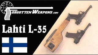 Lahti L35 Finlands First Domestic Service Automatic Pistol [upl. by Eceela]