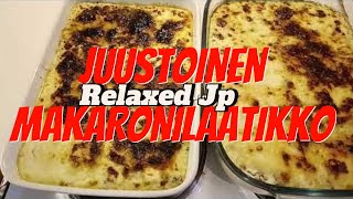 Juustoinen makaronilaatikko [upl. by Aiderfla]