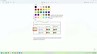 Solving a payoff matrix where there is no Nash equilibrium [upl. by Ateinotna]