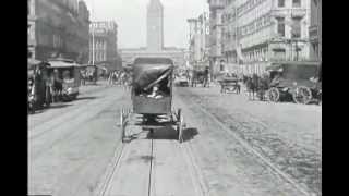 A Trip Down Market Street 1906  With Sound [upl. by Ellemac865]