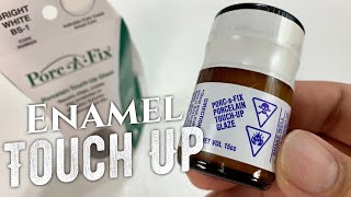 Fix Porcelain or Enamel with PorcAFix TouchUp Glaze [upl. by Ahsienahs266]