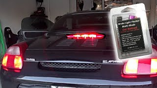 Flashing 3rd Brake Light for BMW Install [upl. by Ecnarual]