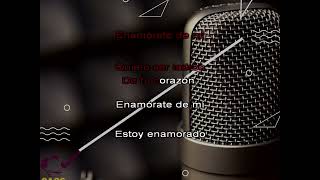 Karaoke  Enamorate de mi  Camilo Sesto [upl. by Samson774]