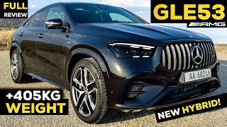 2025 MERCEDES GLE 53 AMG Hybrid NEW Coupe 405KG WEIGHT BRUTAL Sound FULL InDepth Review Drive [upl. by Foah]