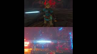 BotW and TotK  unsheathing the master sword Shorts [upl. by Della]