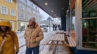 WINTER IS BACK IN REYKJAVIK ICELAND WALKING TOUR [upl. by Nirrek]