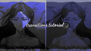 alight motion transitions tutorial ♪ 48 [upl. by Yretsym]